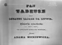 Pan Tadeusz - część I Gospodarstwo (1970) - Adam Mickiewicz - Adam Hanuszkiewicz [h264] [teatr telewizji,serial polski] [mp4]  [FIONA9]
