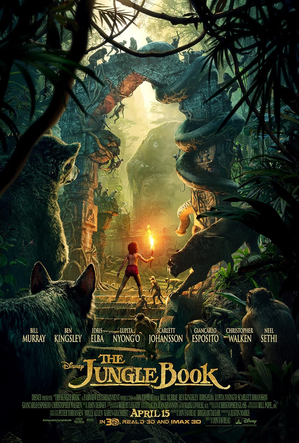 Księga dżungli / The Jungle Book (2016) MULTi.1080p.BRRip.x265.AC3-J60] [Dubbing PL] [mkv]  [FIONA9]