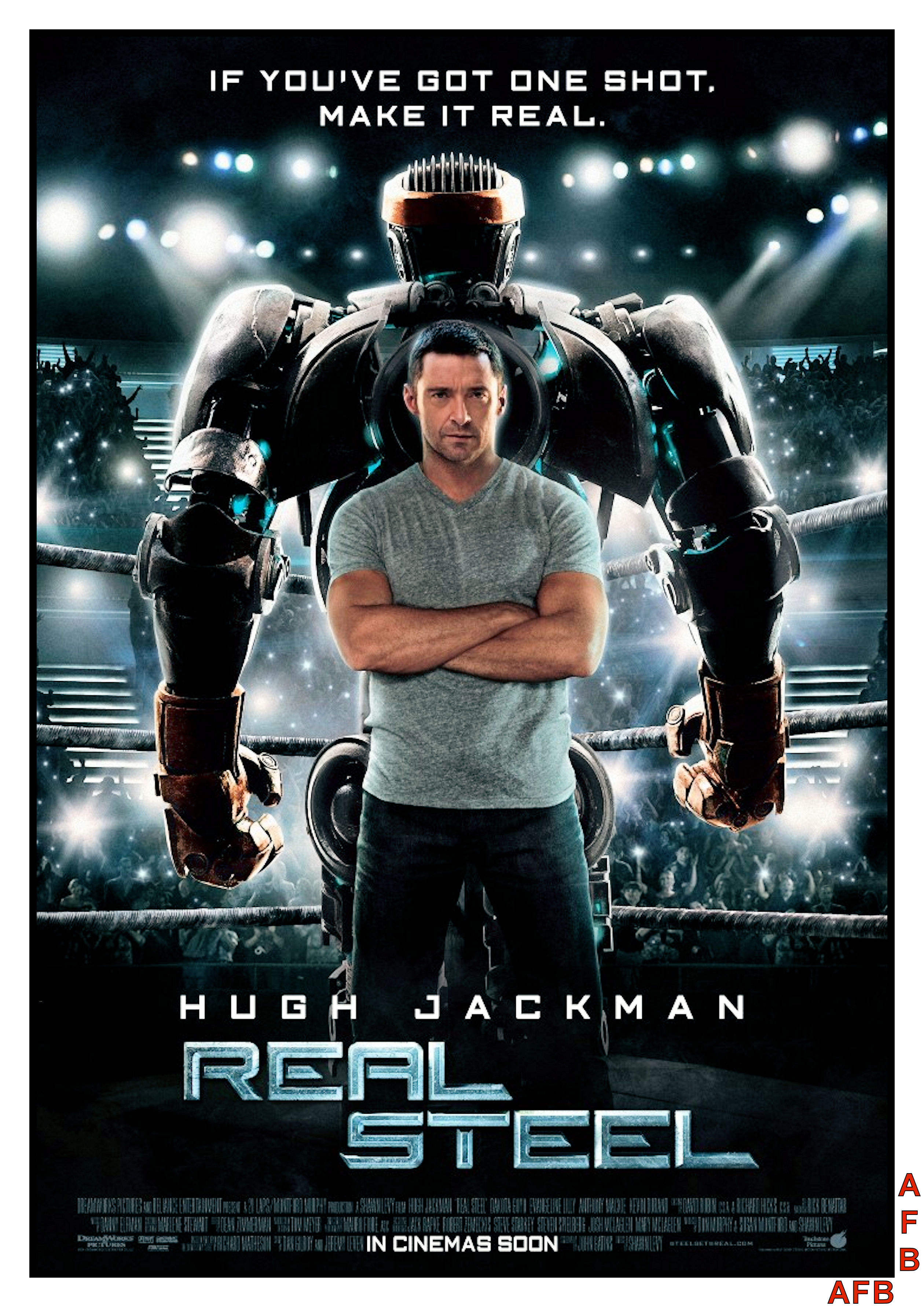 Giganci ze stali / Real Steel (2011) [MULTi 1080p BluRay x264 DTS AC3-DENDA] [Lektor PL]