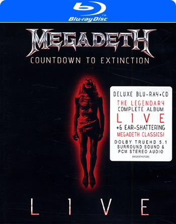 MEGADETH - COUNTDOWN TO EXTINCTION LIVE  (2013) [BD] [FALLEN ANGEL]