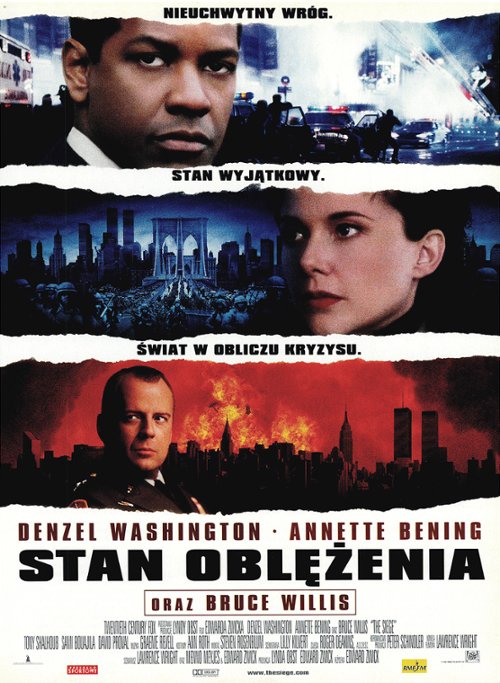 Stan oblężenia / The Siege (1998) [DVDRip] [XviD] [AC3-GR4PE] [Lektor PL]
