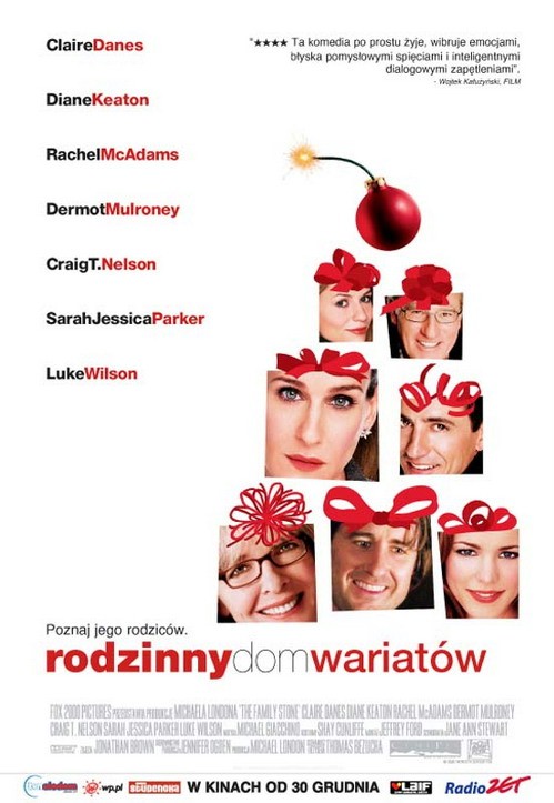 Rodzinny dom wariatów / The Family Stone (2005) [DVDRip] [XviD] [AC3-NN] [Lektor PL]