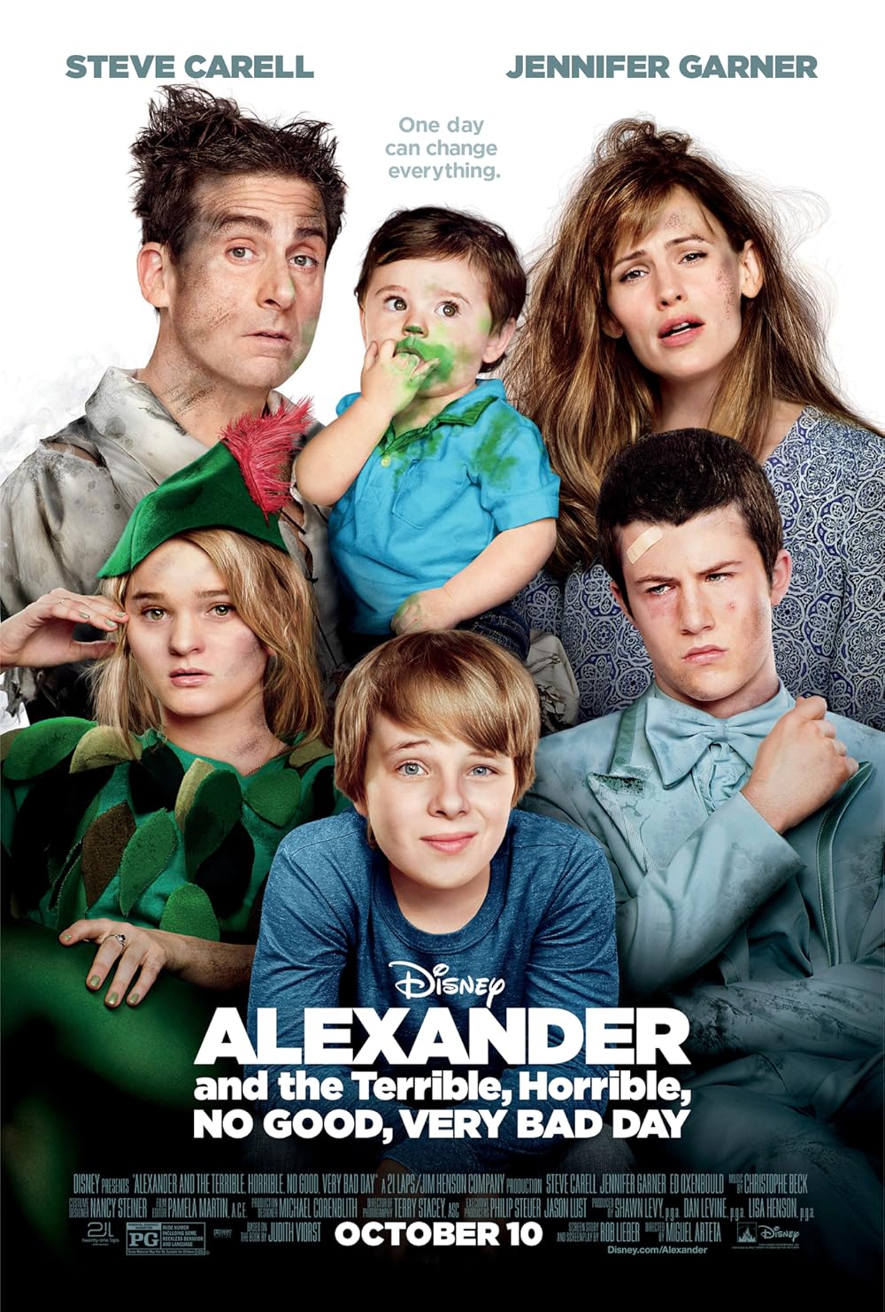 Aleksander - okropny, straszny, niezbyt dobry, bardzo zły dzień / Alexander and the Terrible, Horrible, No Good, Very Bad Day (2014) [MULTi.1080p.BluRay.x264-DSiTE] [Lektor PL] [mkv]  [FIONA9]