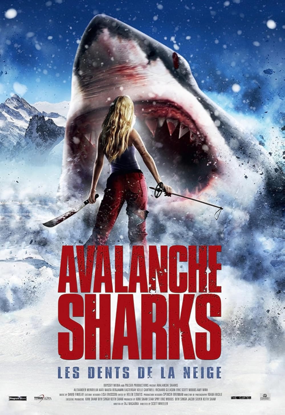 Rekiny z lawiny / Avalanche Sharks (2014) [XviD] [640x352] [Lektor PL] [avi]  [FIONA9]