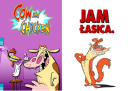 Krowa i Kurczak &amp; Jam Lasica / Cow &amp; Chicken &amp; I Am Weasel (1997-1999) [S01-S04] [1080p] [DVDRip] [[UpscaleAI].[Retro_Ekipa] [Dubbing PL]