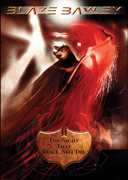 BLAZE BAYLEY - THE NIGHT THAT WILL NOT DIE (2009) [DVD] [PAL] [FALLEN ANGEL]