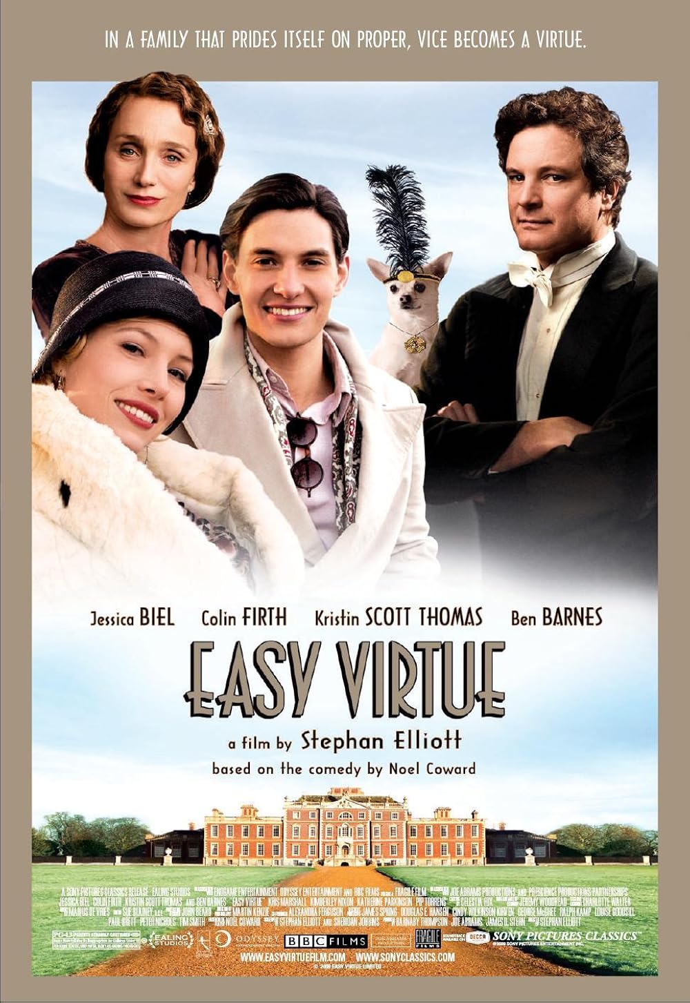 Wojna domowa / Easy Virtue (2008) [10Bit HDR-SDR] [2160p.WEB-DL.H265.AC3-AS76-FT] [Lektor PL] [Alusia] [mkv]  [FIONA9]