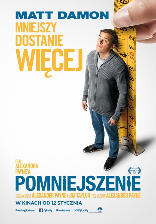 Pomniejszenie / Downsizing (2017) [720p] [BDRip] [XviD] [AC3-ELiTE] [Lektor PL]