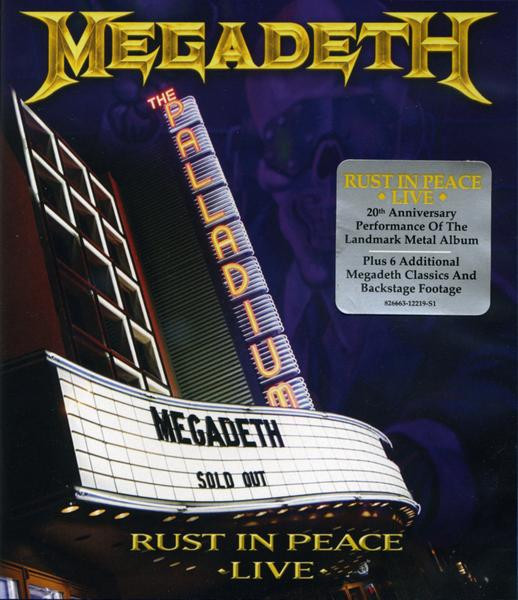 MEGADETH - RUST IN PEACE LIVE (2010) [BD] [FALLEN ANGEL]