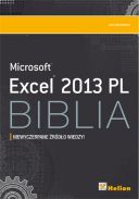 Excel 2013 PL. Biblia (2013, Helion) - John Walkenbach  [PL] [EPUB] [FIONA9]