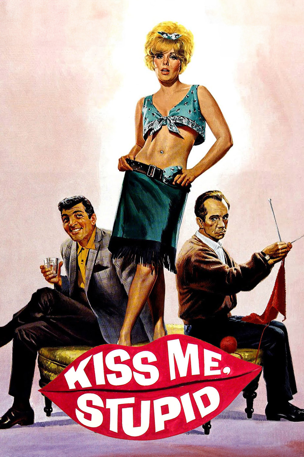 Pocałuj mnie, głuptasie / Kiss Me, Stupid (1964) [1080p.WEB-DL.H264-KiT] [Lektor PL]