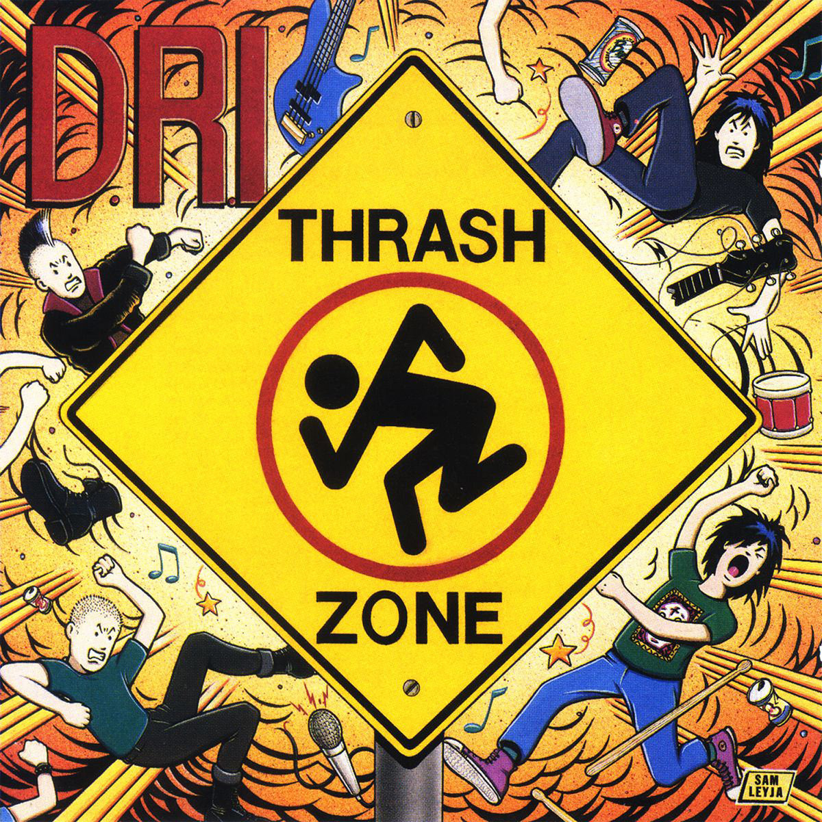 D.R.I. - THRASH ZONE (1989/1995) [WMA] [FALLEN ANGEL]