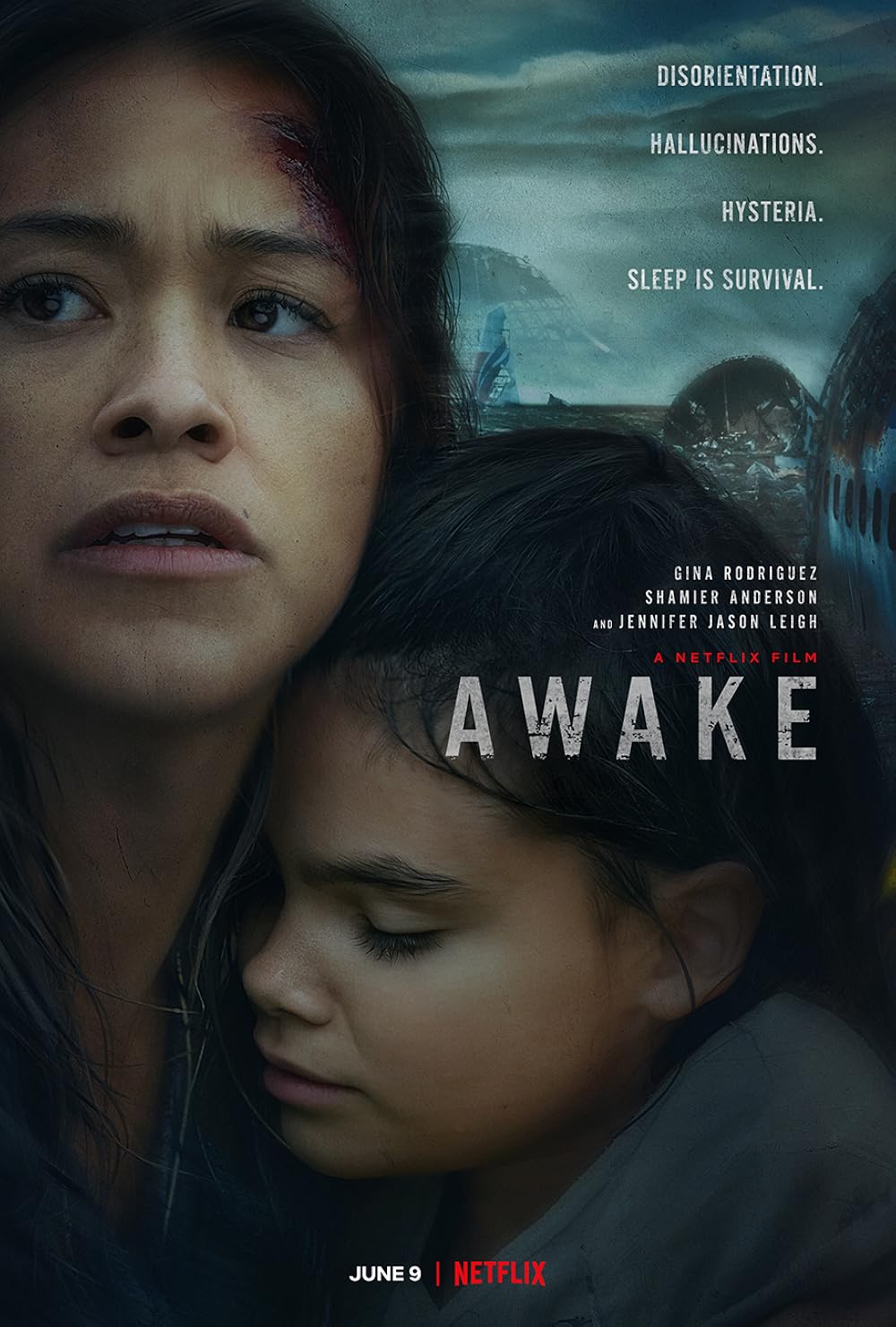 Gdy sen nie nadchodzi / Awake (2021) [MULTi.1080p.WEB-DL.H264-DSiTE] [Lektor PL] [mkv]  [FIONA9]