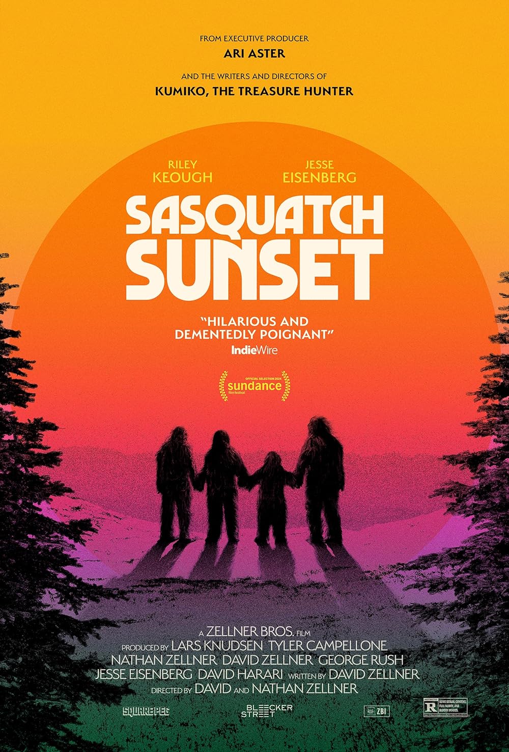 Zmierzch epoki Wielkiej Stopy - Sasquatch Sunset *2024* [AI] [480p] [WEB-DL] [XviD] [DD5 1-OzW] [Lektor PL]