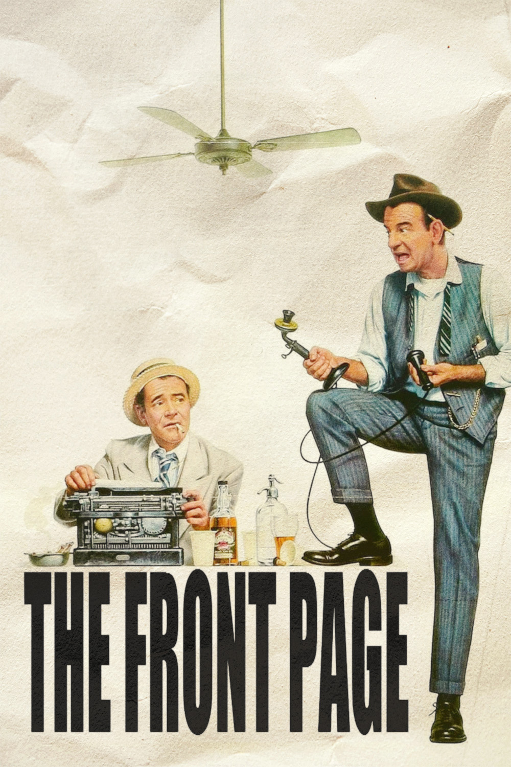 Strona tytułowa / The Front Page (1974) [1080p.WEB-DL.H264-KiT] [Lektor PL]