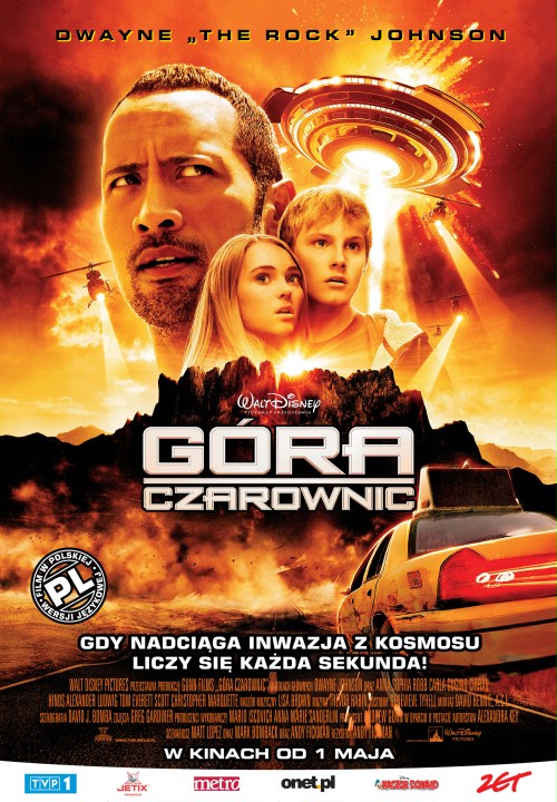 Góra czarownic / Race to Witch Mountain (2009) [DVDRip] [XviD] [AC3] [Lektor PL] [Dubbing PL]