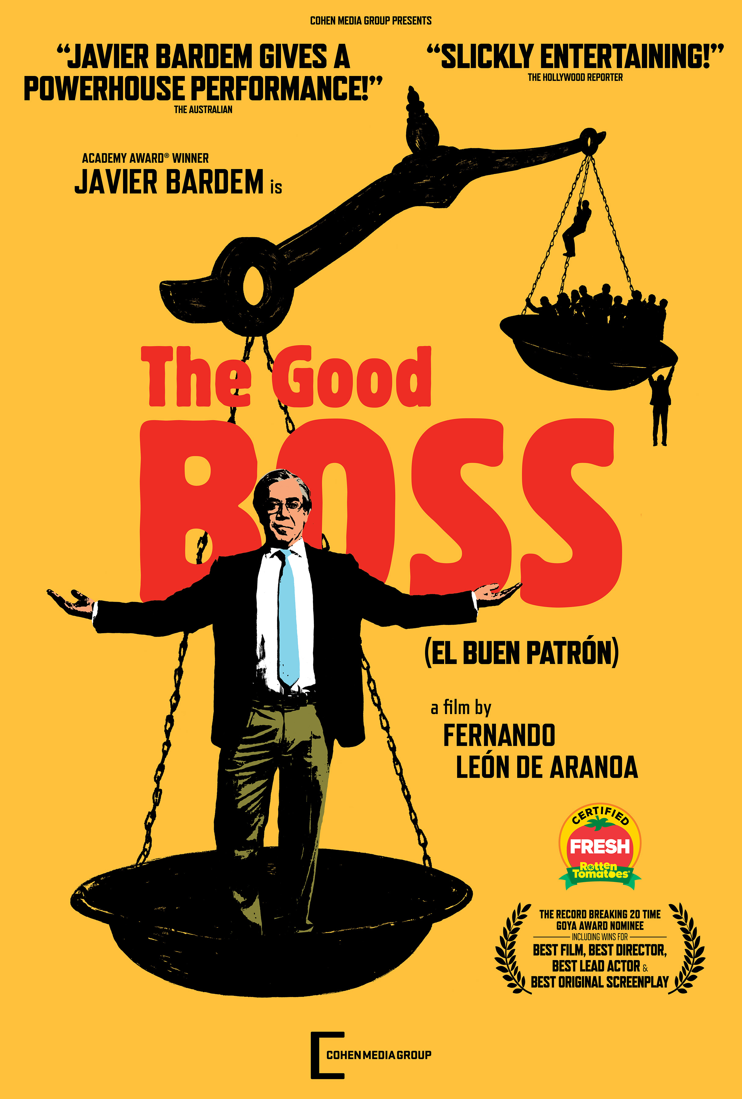 Szef Roku / The Good Boss /  El buen patrón (2021) [MULTi.1080p.AMZN.WEB-DL.DDP5.1.H264-Ralf] [Lektor PL] [mkv]  [FIONA9]