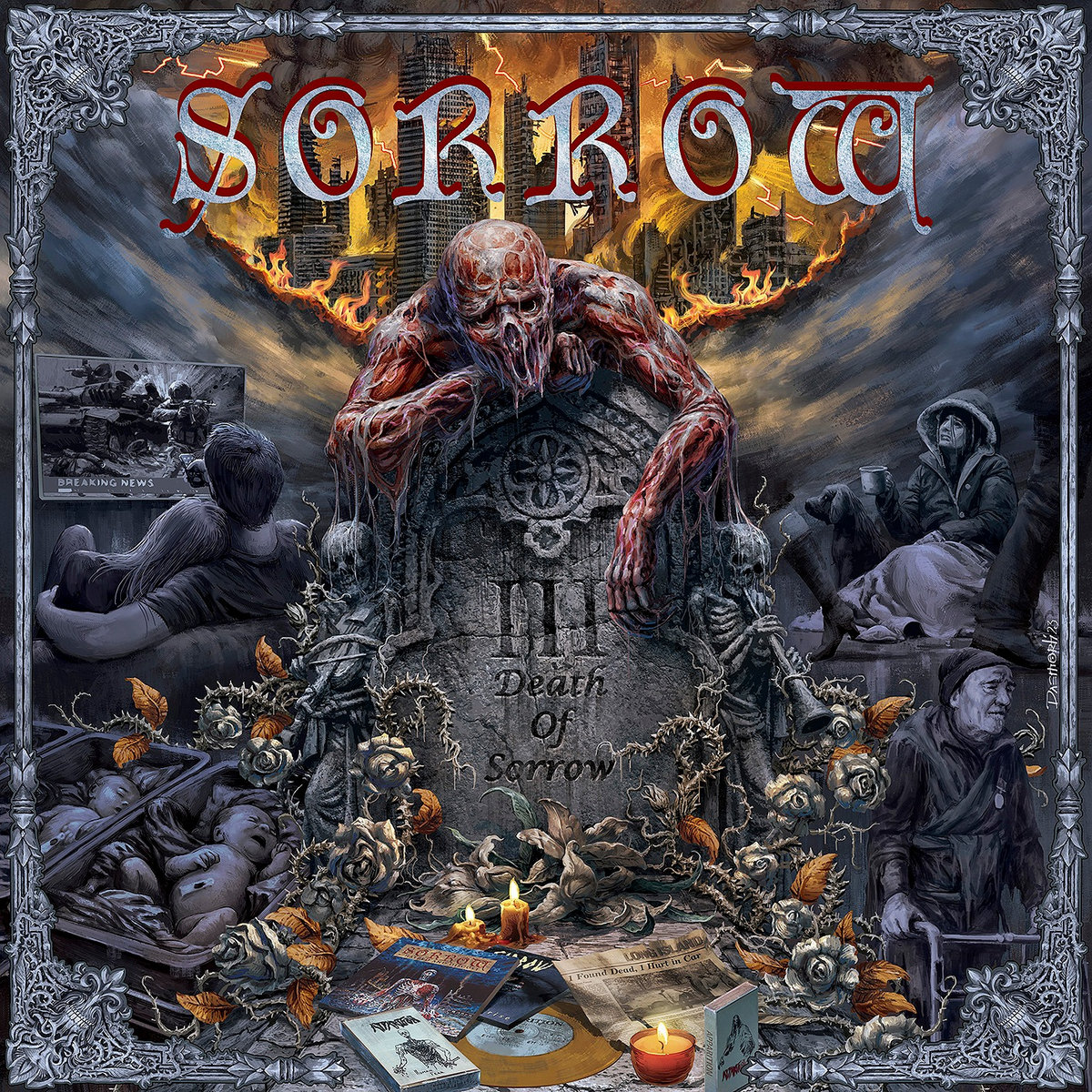 SORROW - DEATH OF SORROW (2023) [MP3@320] [FALLEN ANGEL]